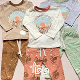 Pijama Pantalón Pulpo Color Surtido